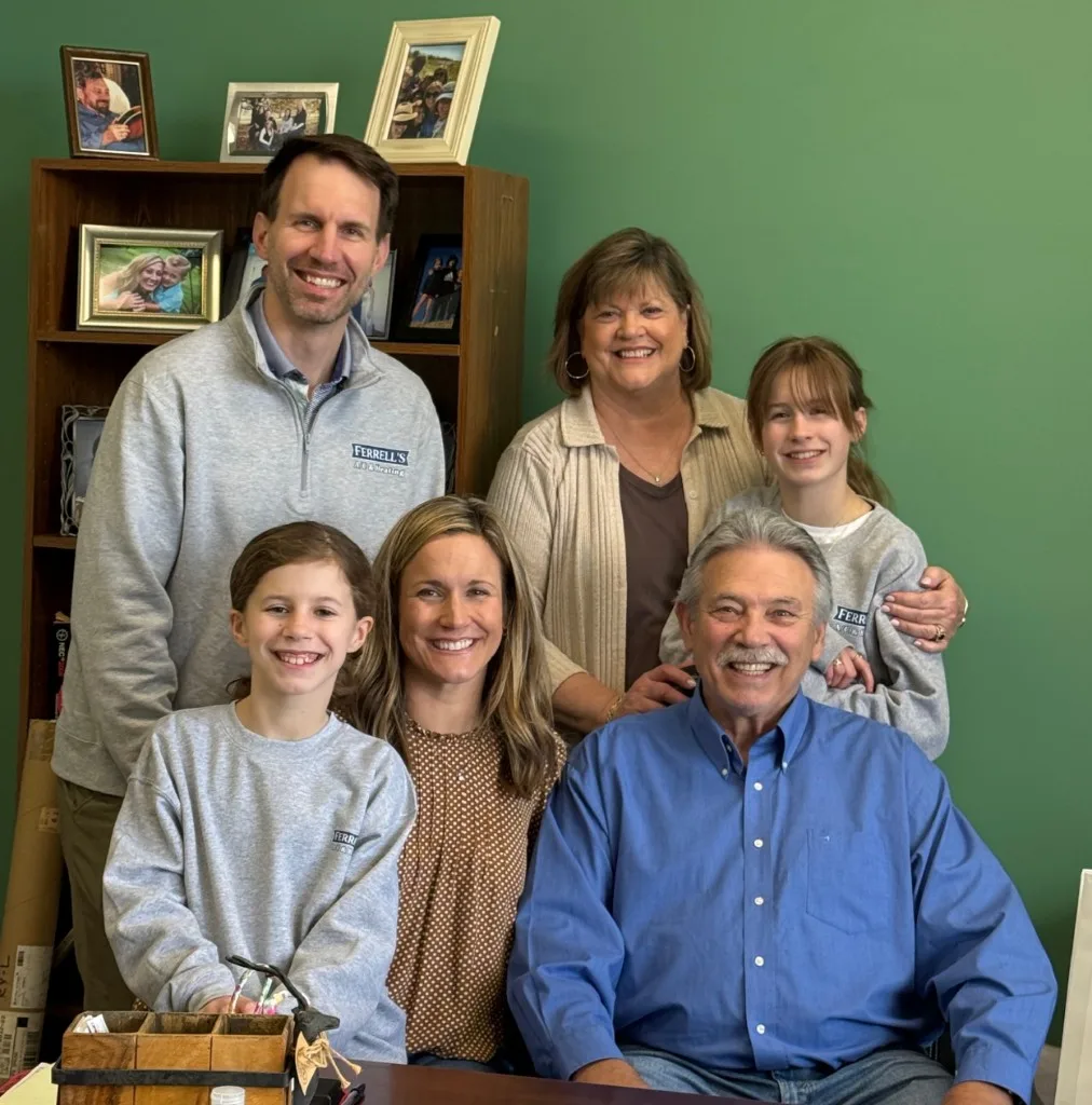 The Finke and Ferrell family — three generations of the Shelby County family behind Ferrell's